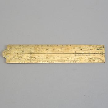 A Brass ector by Butterfield Paris 18th century.