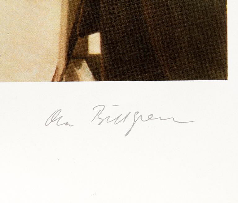 Ola Billgren, C-print with printed signature.