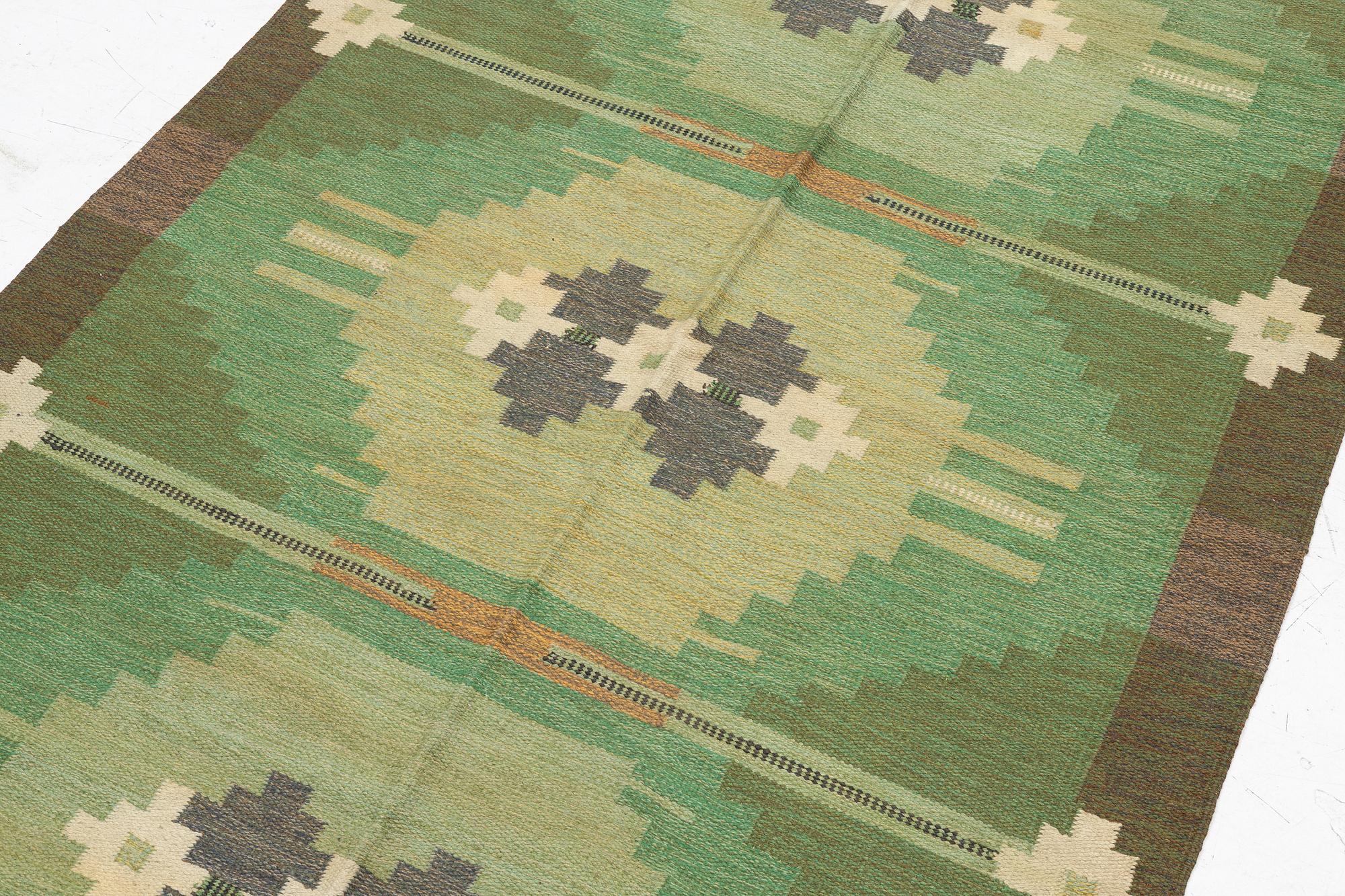 Ingegerd Silow, rölakan, signed IS, approx. 275 x 155.