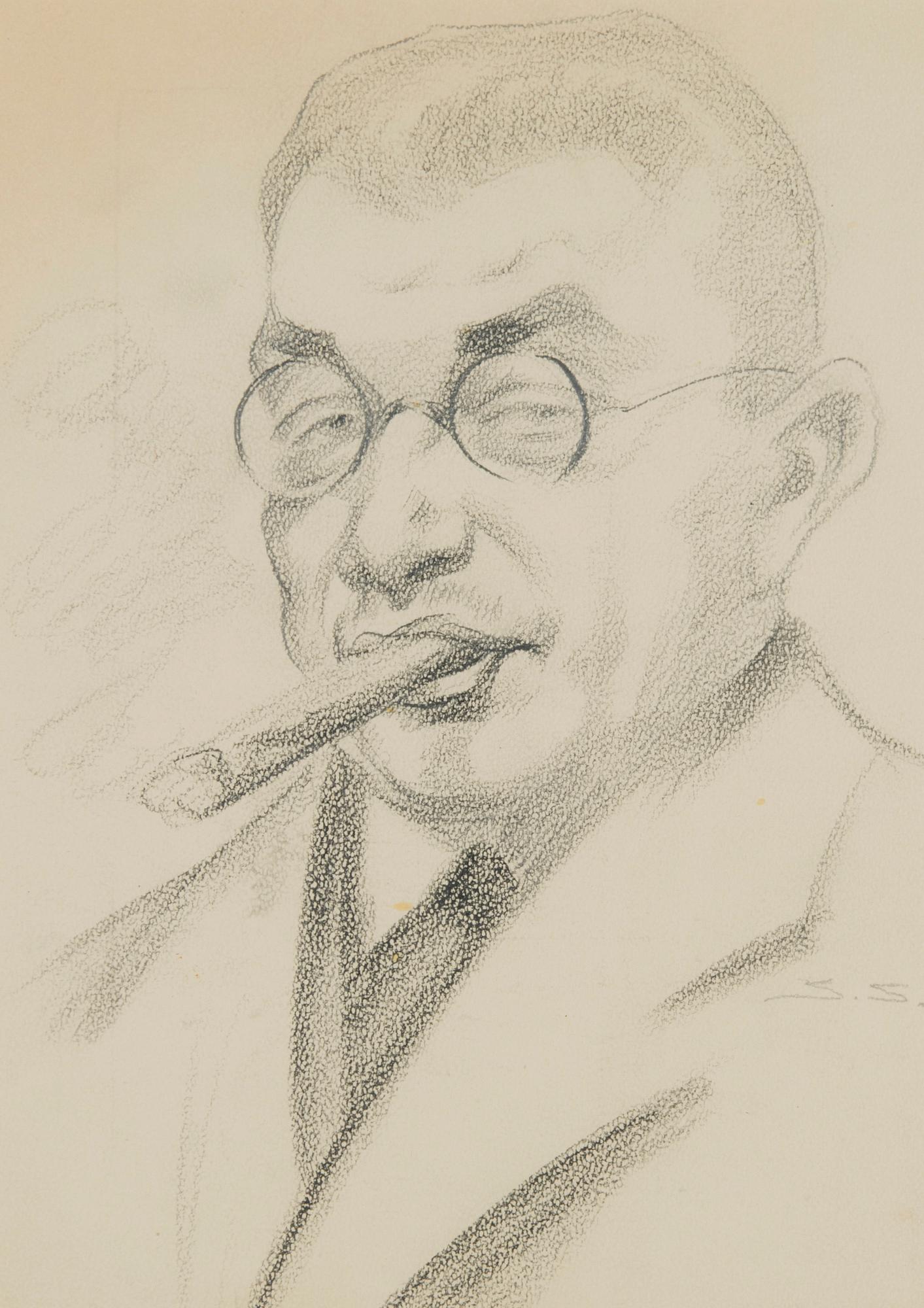 Santeri Salokivi, Man with a cigar.
