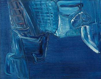 171. Bengt Olson, Blue composition.