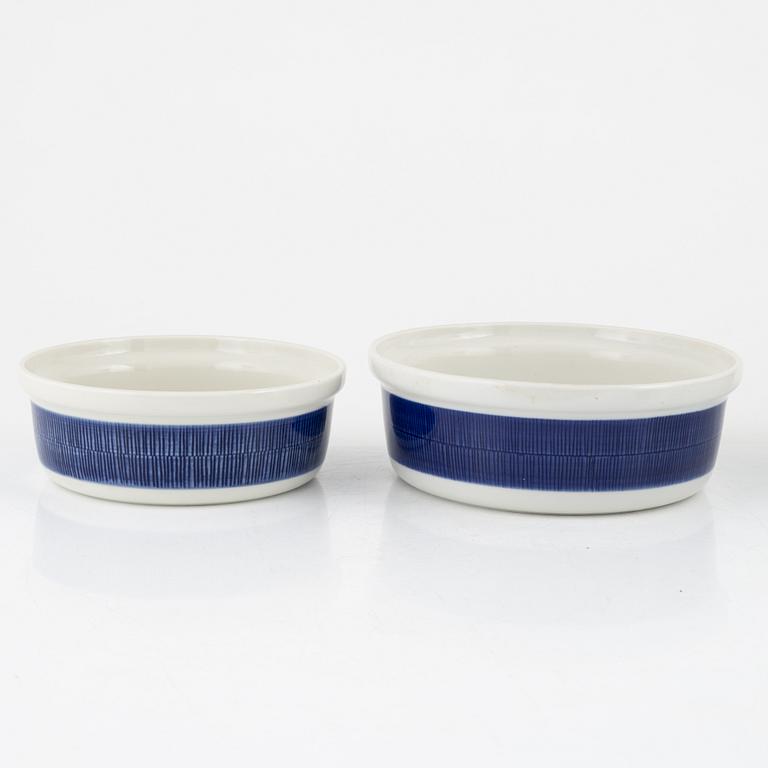 Hertha Bengtson, a 52-piece 'Koka Blå' dinner service, Rörstrand, Sweden.