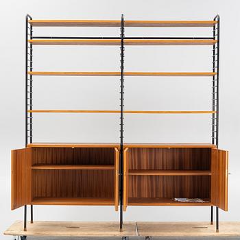 A bookcase, mid 20th Century.