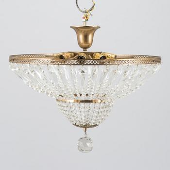 Chandelier, later half of the 20th century.