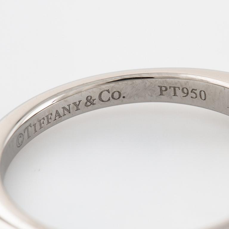 TIFFANY & CO, ring med briljantslipad diamant 0.20 ct.