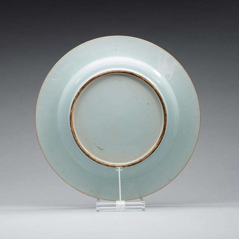 FAT, porslin. Qingdynastin, Kangxi (1662-1722).