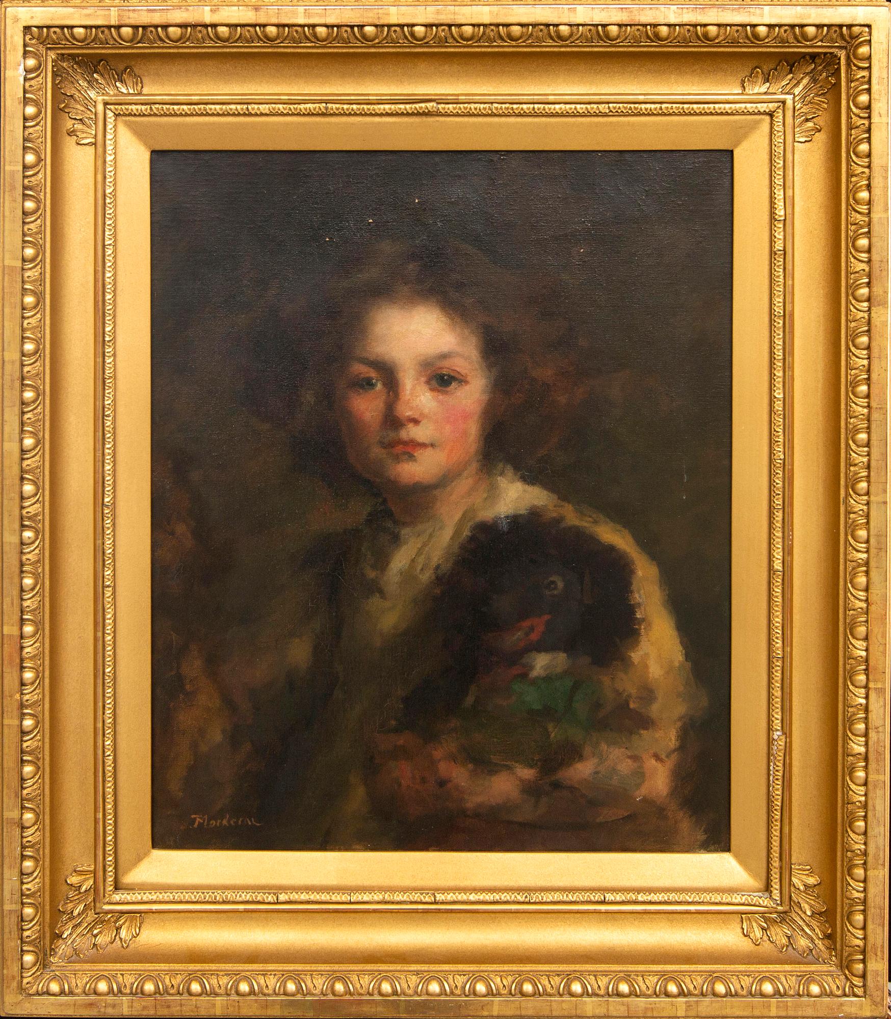 Joseph Mordecai, oil on canvas signed.