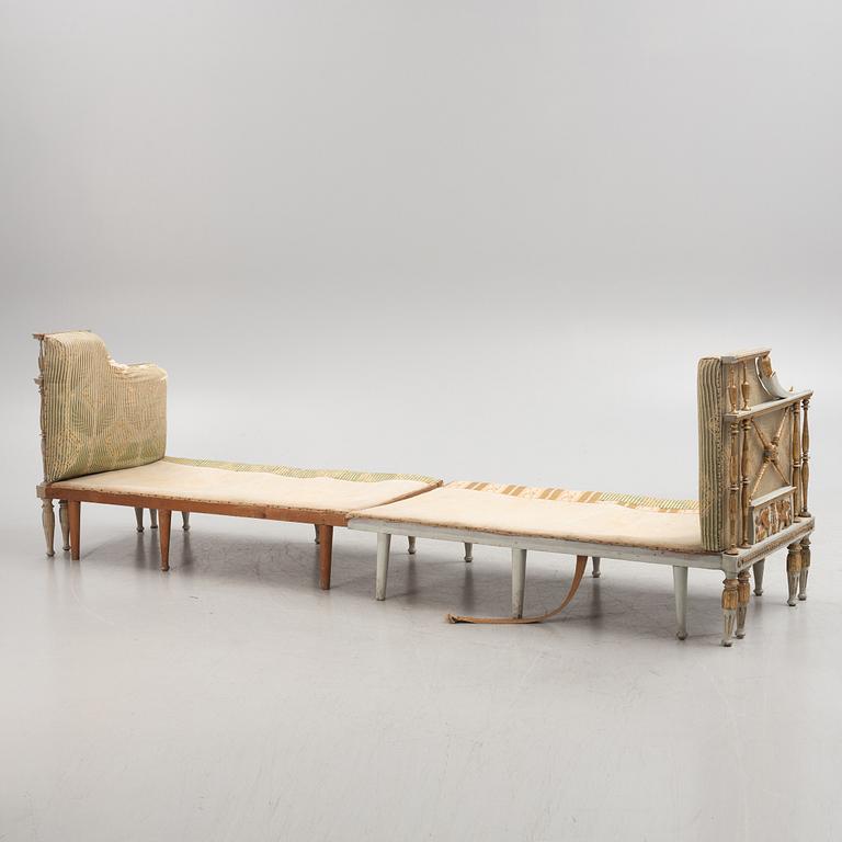 A late Gustavian sofa attributed to E. Ståhl (master in Stockholm 1794-1820).