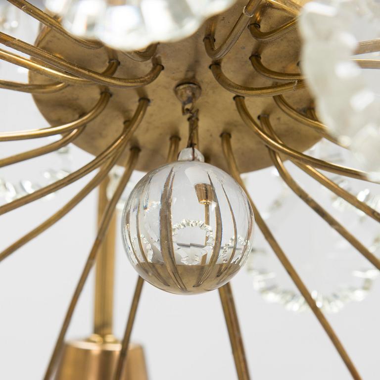 Maria Lindeman, A 1950s 'K 1 -15 /5' chandelier  for Idman.