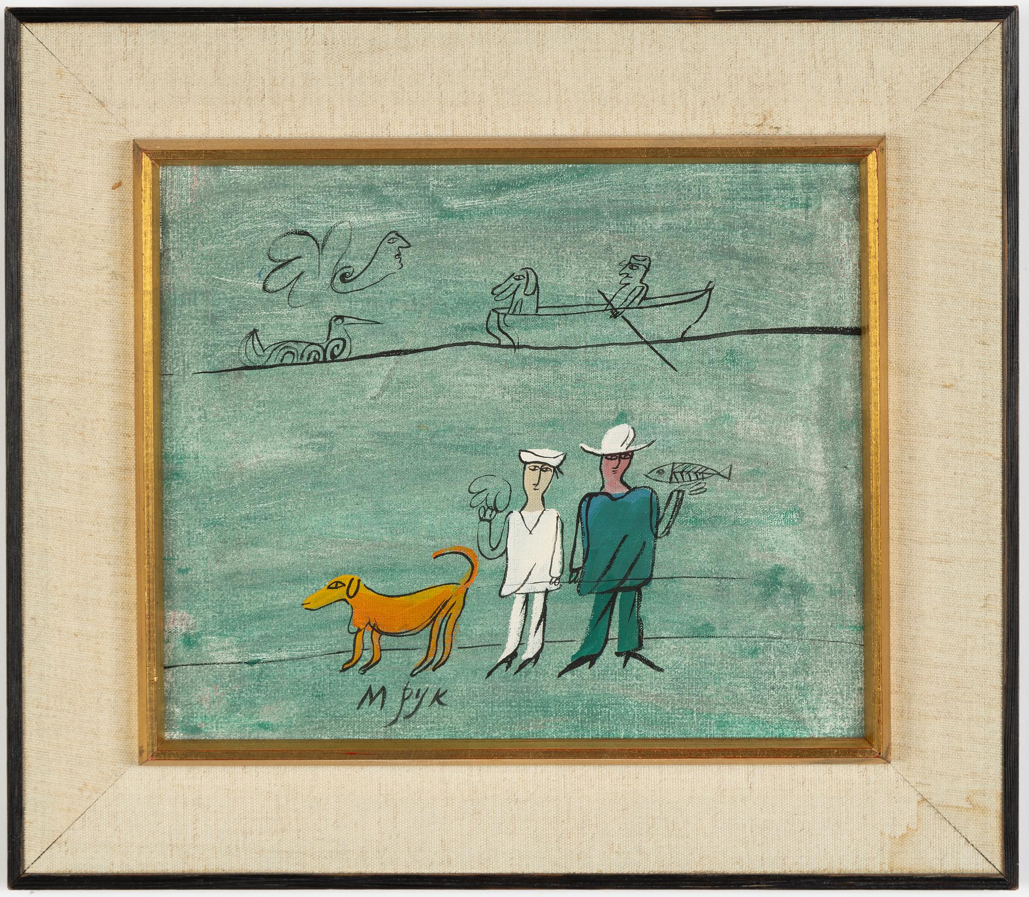 Madeleine Pyk, Vid vattendraget.