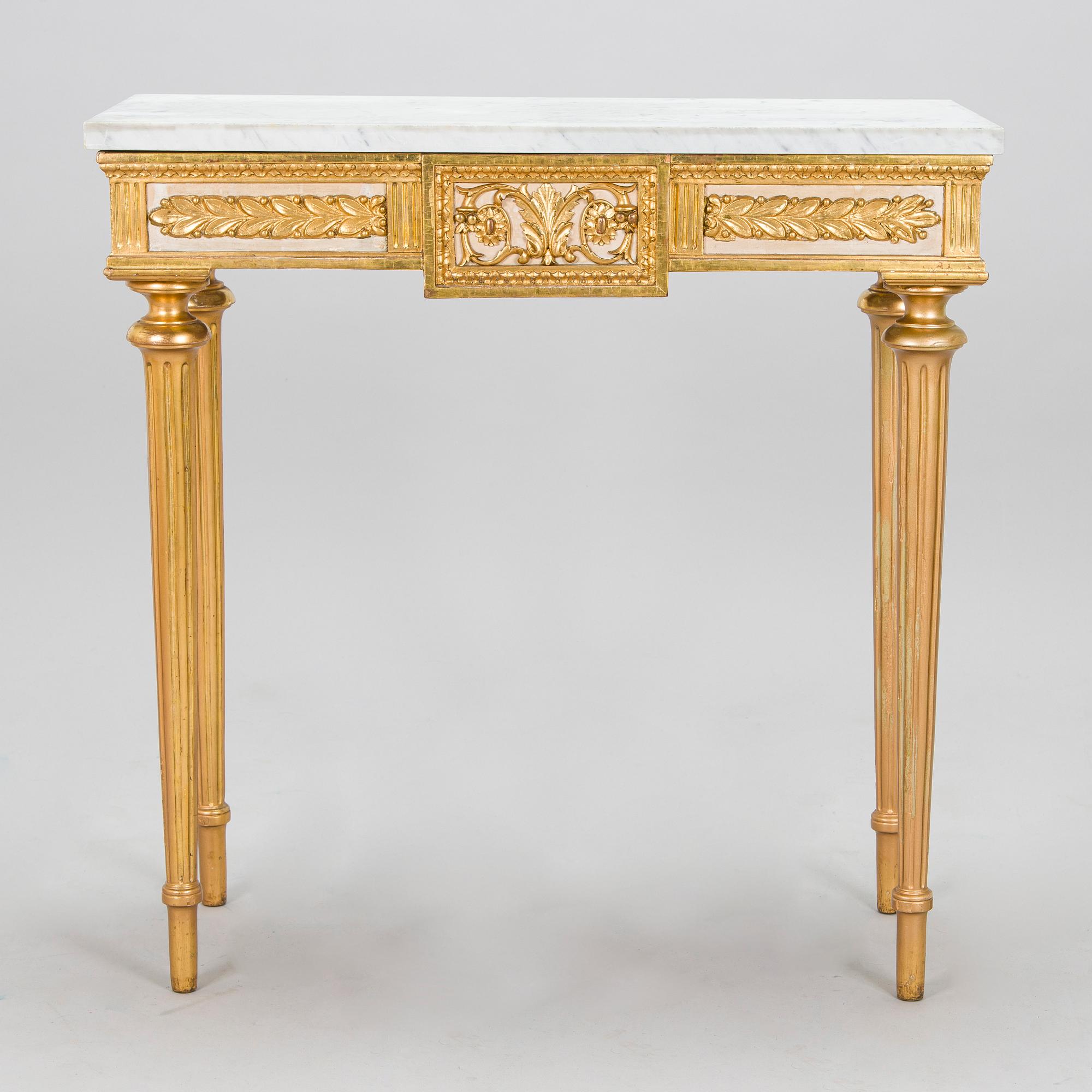 Konsolbord, sekelskiftet 1700/ 1800-tal.