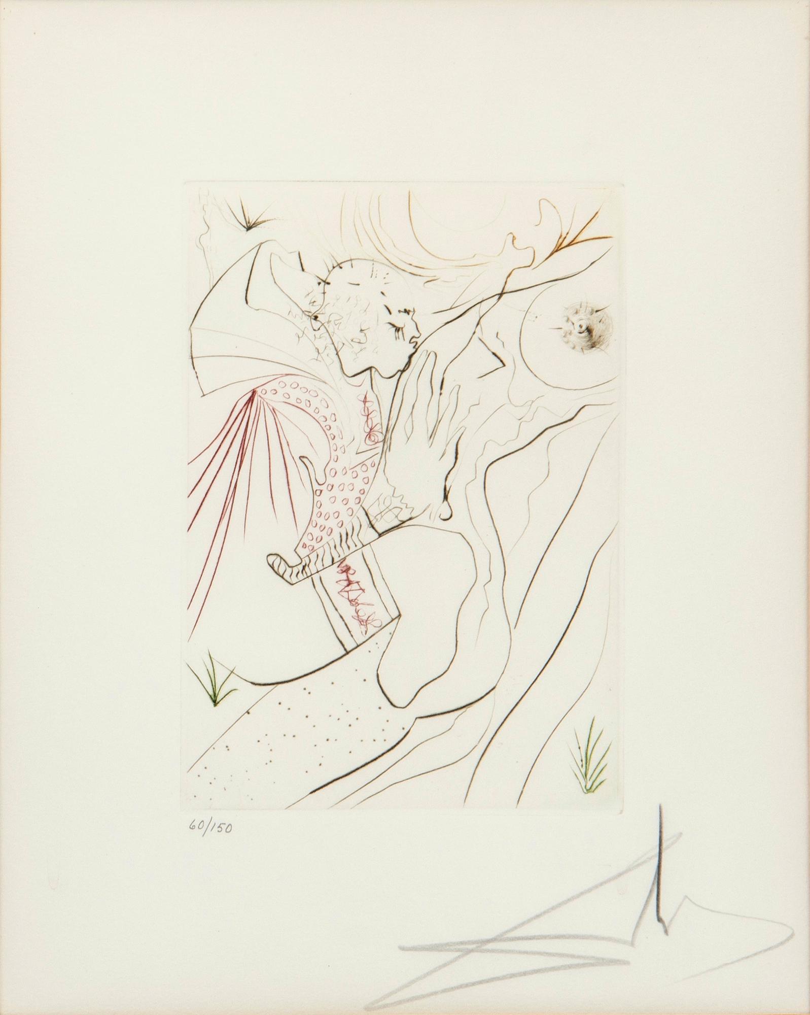 Salvador Dalí, “Le Peche partage” from “Le Décameron”.