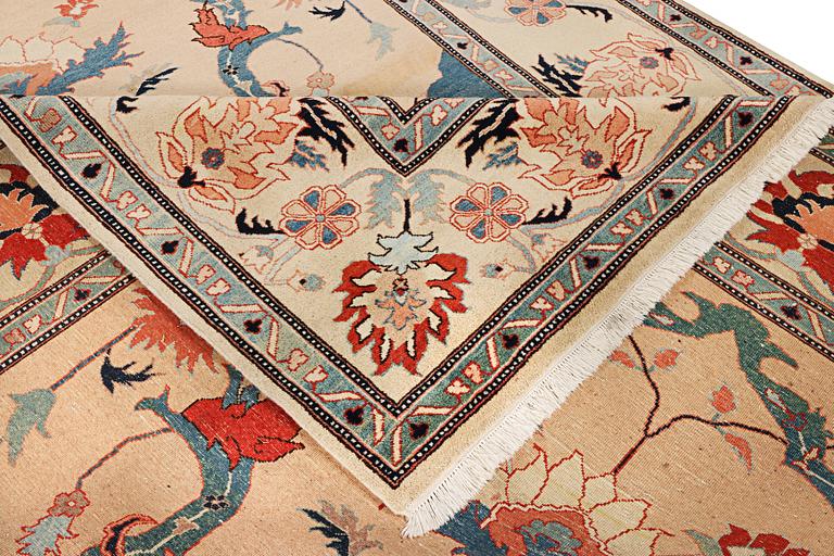 A Mamluk design carpet, c. 425 x 306 cm.