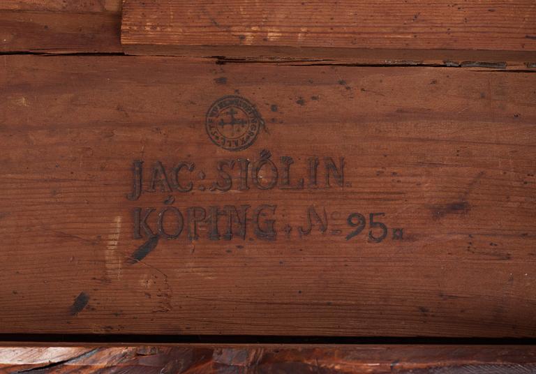 SPELBORD, av Jacob Sjölin (mästare i Köping och Kungsör 1767-1785). Rokoko.