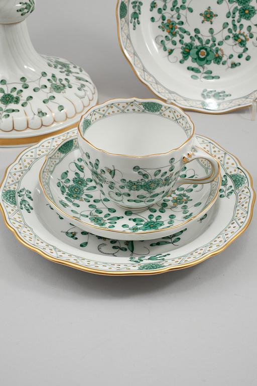 KAFFESERVIS, 26 delar, porslin, Meissen, 1900-talets andra hälft.