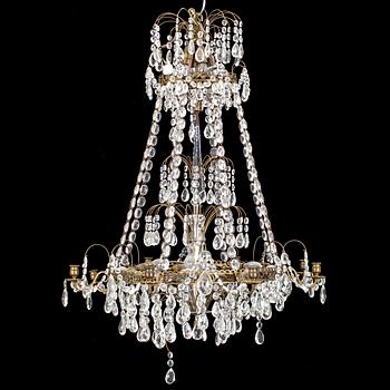 LJUSKRONA, empirestil, omkring 1900-talets mitt.