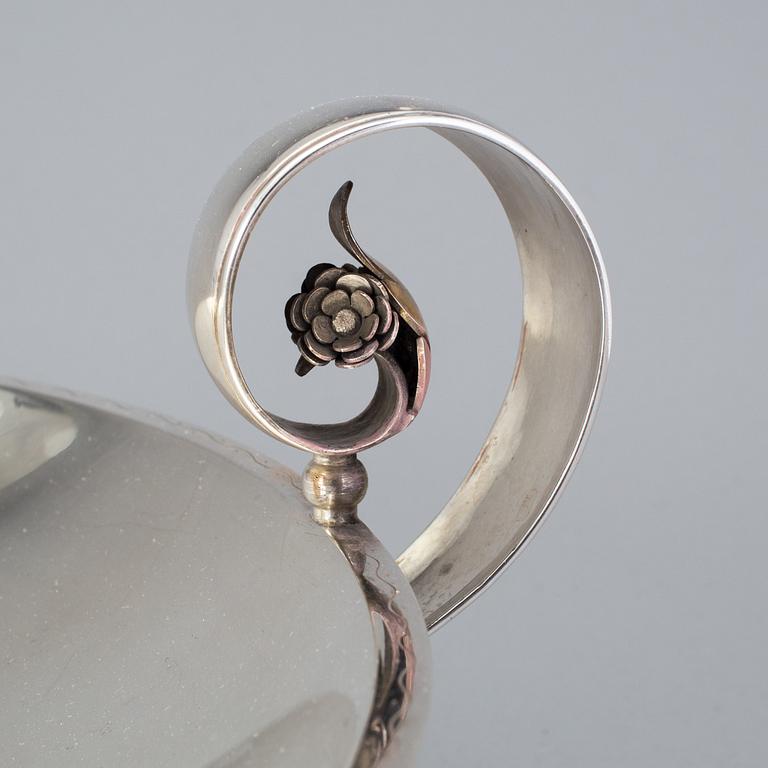 ATELIER BORGILA, skålfat, Stockholm 1930, silver 925/1000.