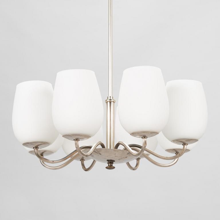 Paavo Tynell, a 1930/40s ceiling lamp model 5057/8 forTaito Finland.