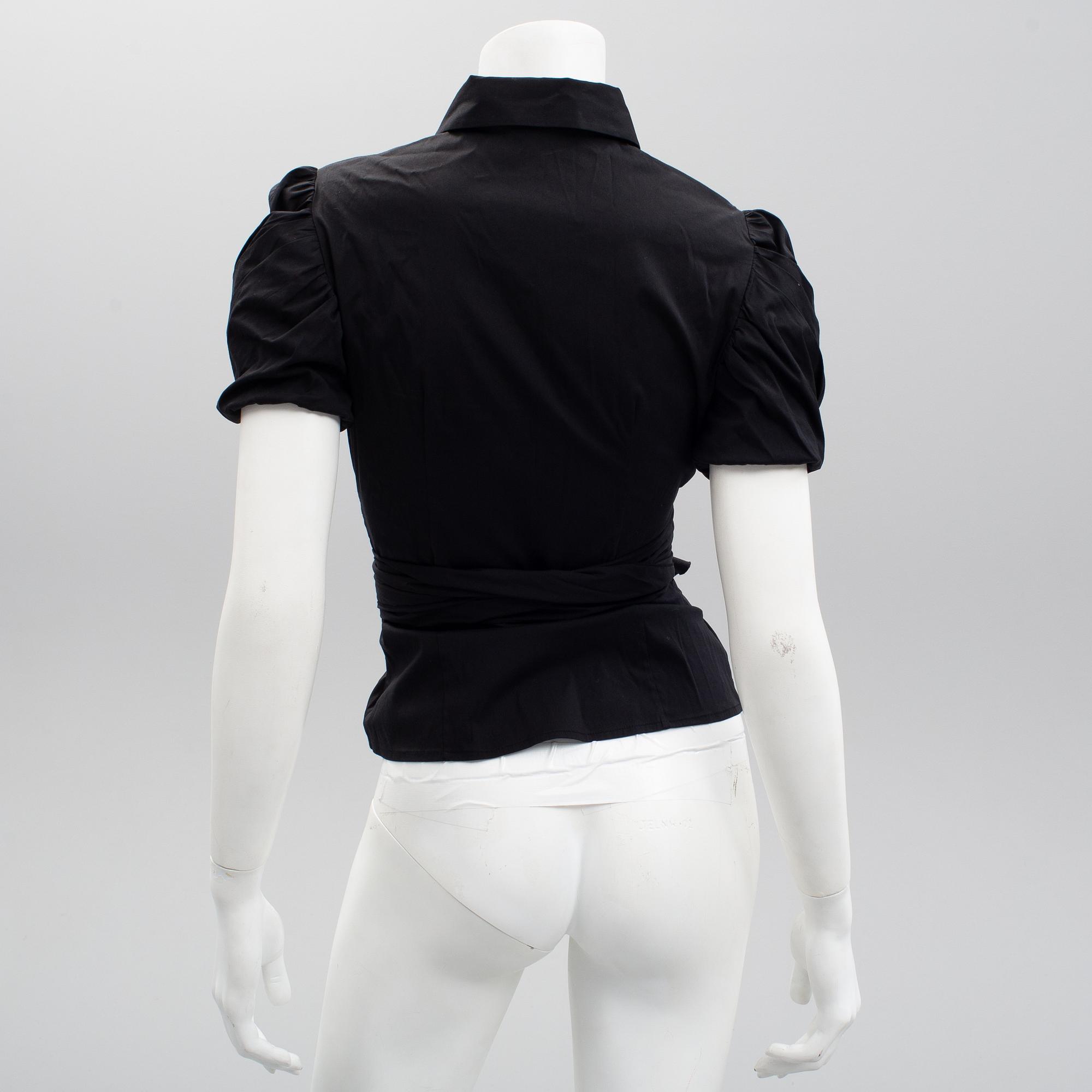 PRADA, a cotton blouse, Italian size 40.