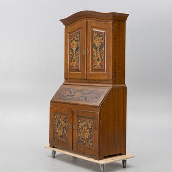 Cabinet, folk art, dated 1816.