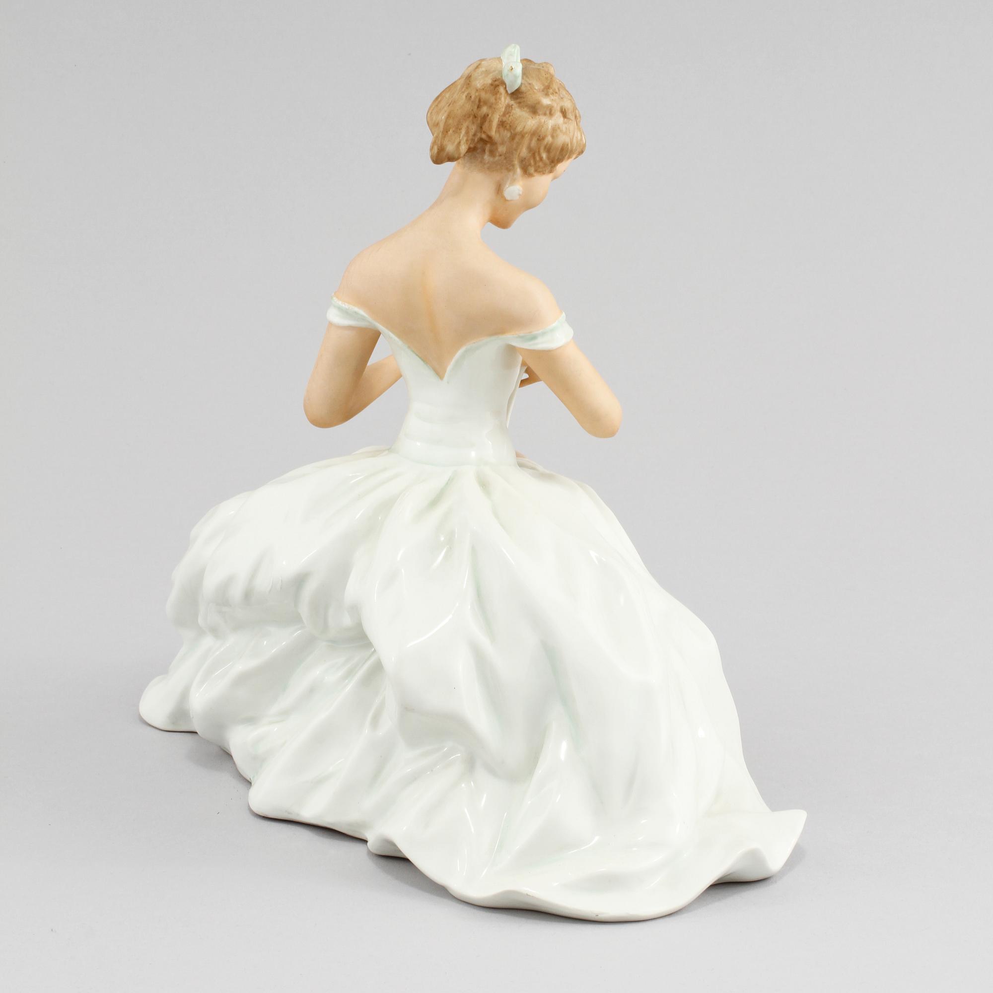 FIGURIN, porslin, Wallendorf, Tyskland, 1900-talets andra hälft.