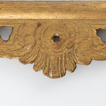 Johan Åkerblad, a gilded Rococo wall sconce, second half of the 18th century.