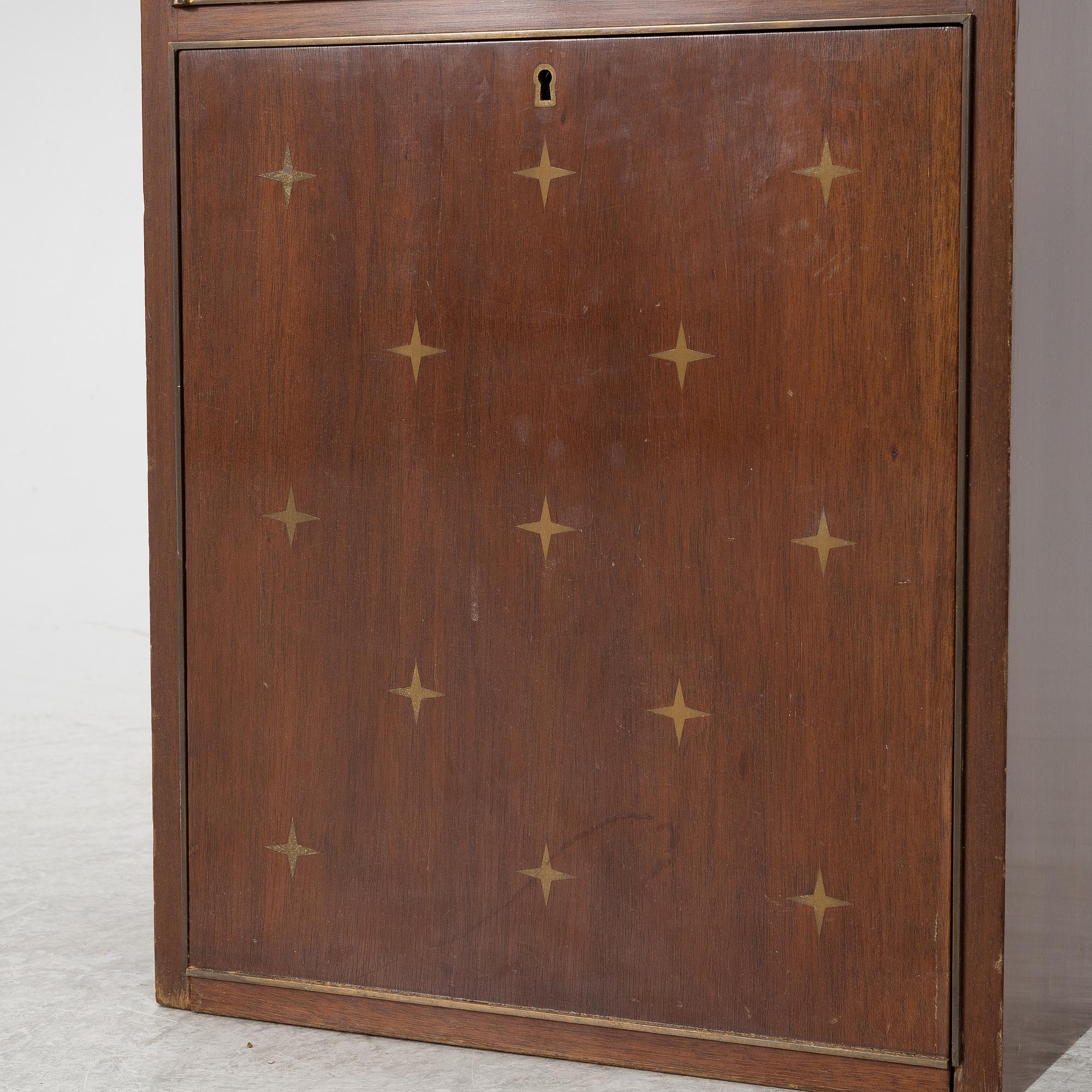 Scandinavian Modern, barskåp för vägg, 1900-talets mitt.