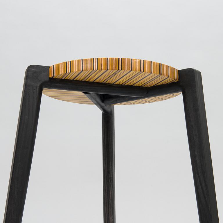 ALEKSI PUUSTINEN, Stool, signed and numbered.