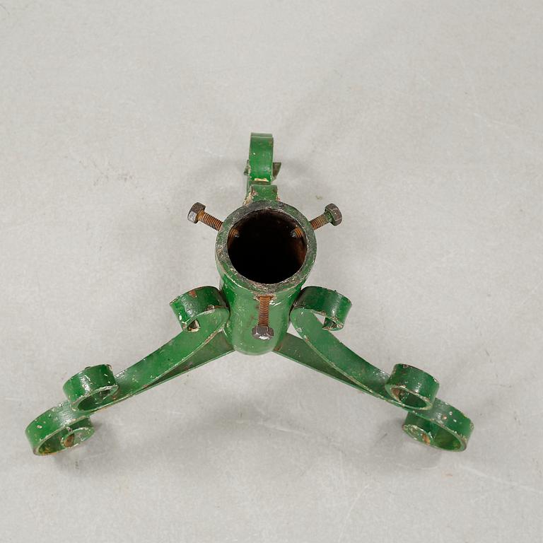A christmas tree stand, 20th century.