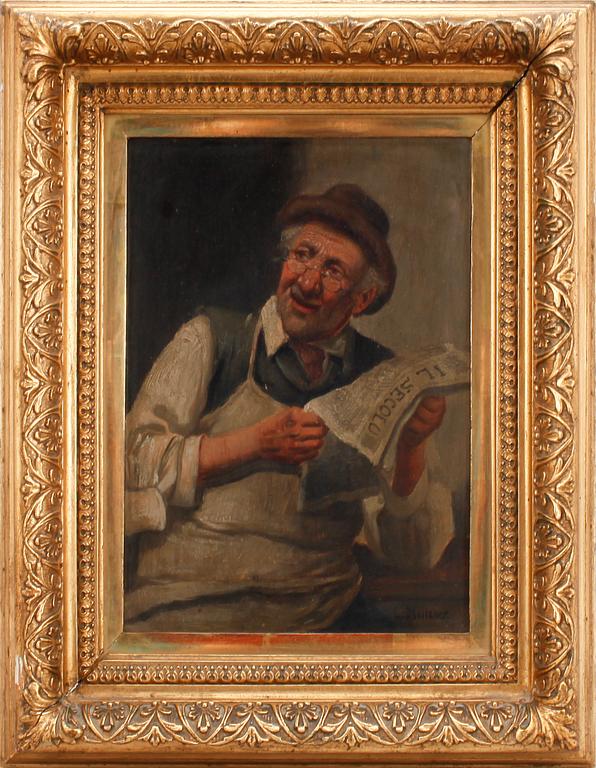 KONSTANTIN STOITZNER, olja på pannå, 2 st, signerade.