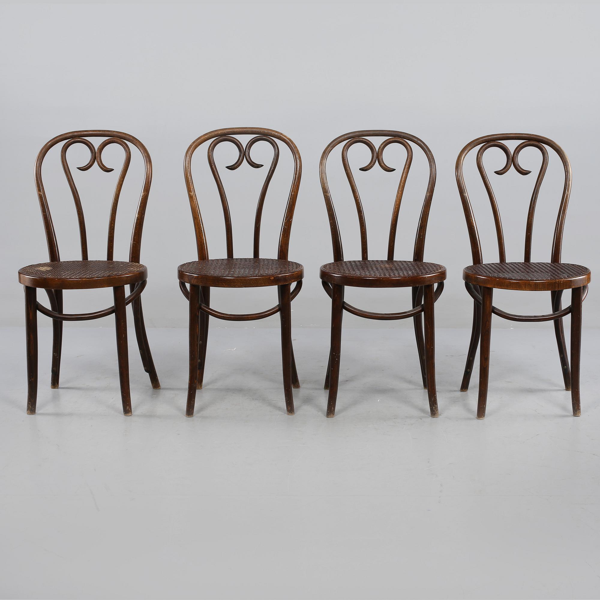STOLAR, 4 st, Thonettyp, Rumänien, 1900-talets mitt.