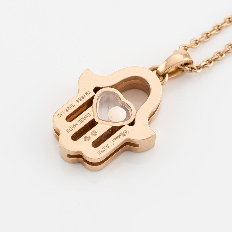 Chopard pendant "Happy Diamonds" in the shape of "Hand of Fatima".