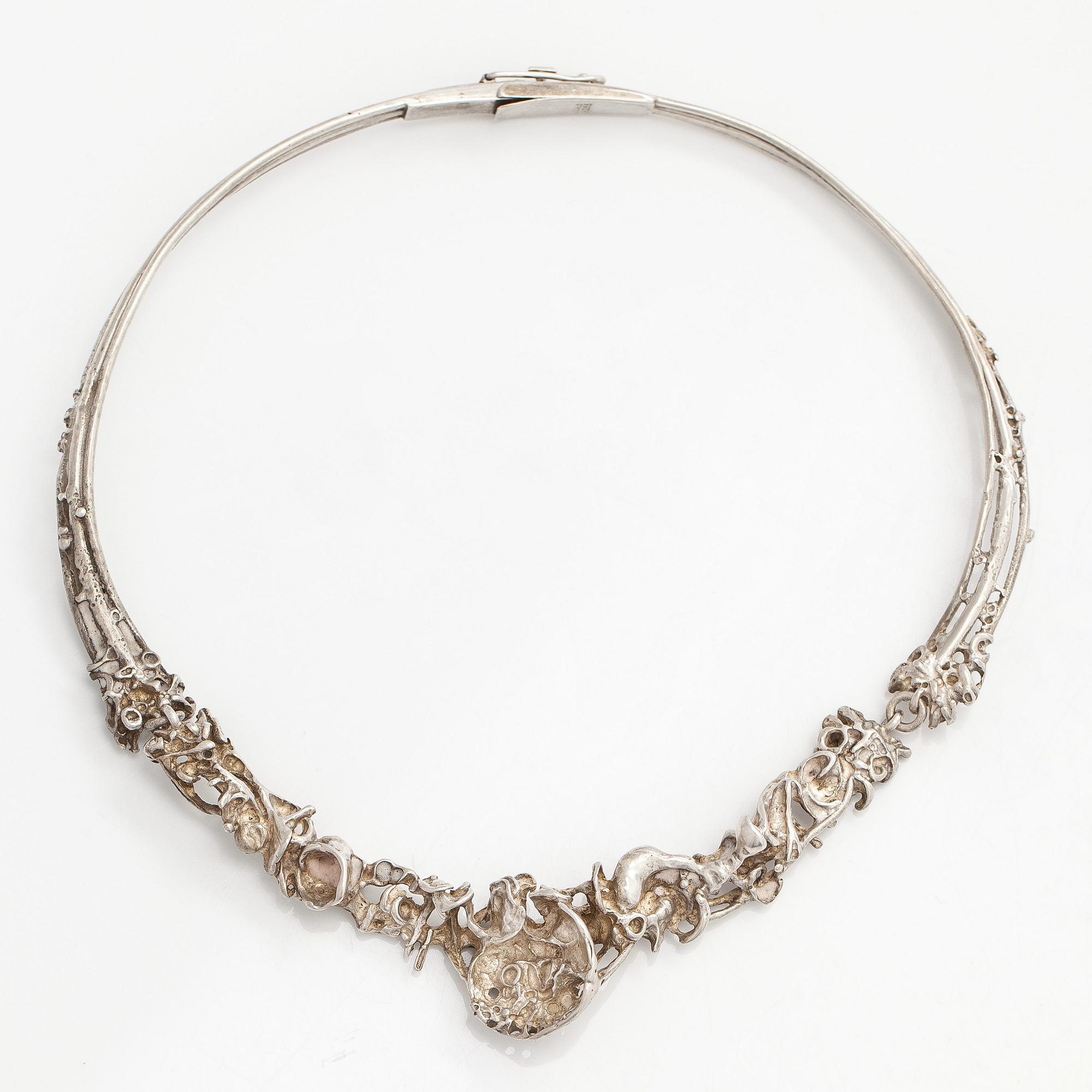 Regine Juhls, collier, silver, Norge.