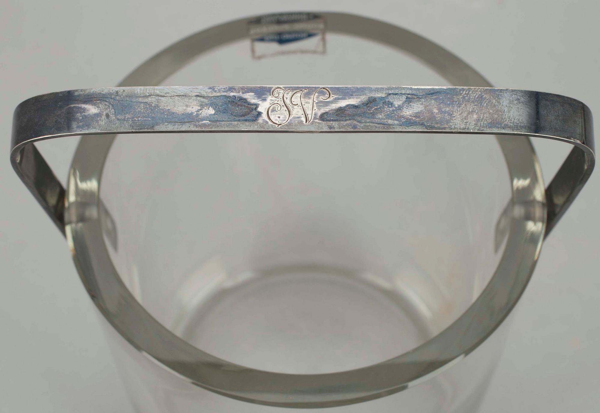 ISHINK, glas, silver, Kaj Franck, Notsjö, 1900-talets mitt.