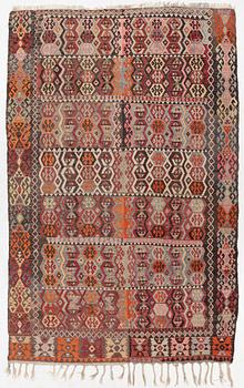 Rug, Kelim, approx. 305 x 195-200 cm.