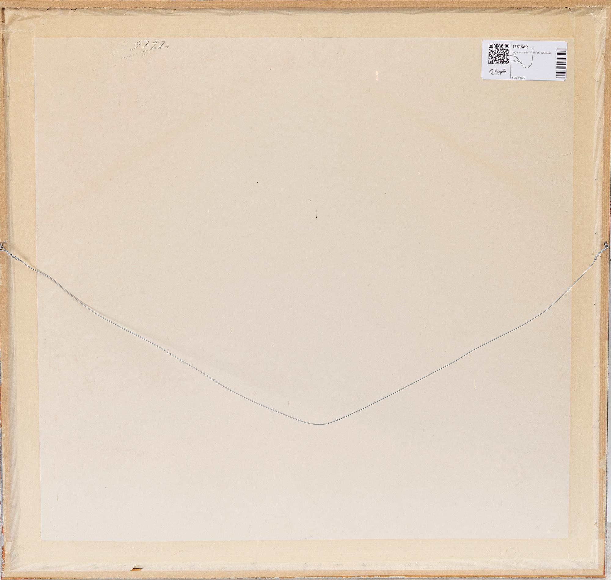Inge Schiöler, Untitled.