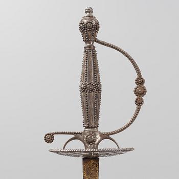 A smallsword, end of the 18th Century.