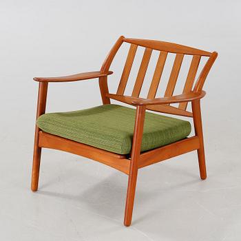 FÅTÖLJ, Danmark, 1950/60-tal.