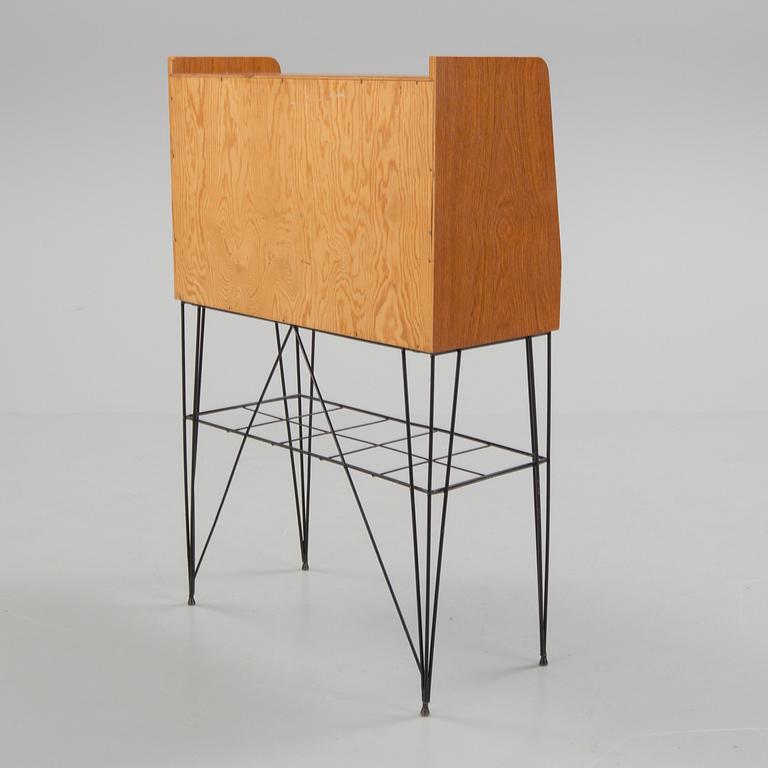 SEKRETÄR, teak, 1950/60-tal.