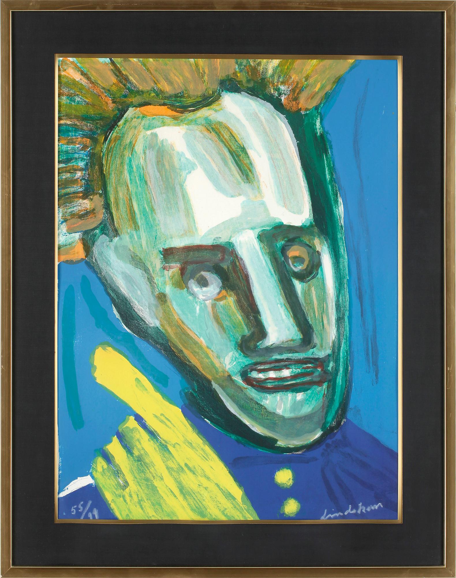 BENGT LINDSTRÖM, färglitografi, signerad  och numrerad 55/99.