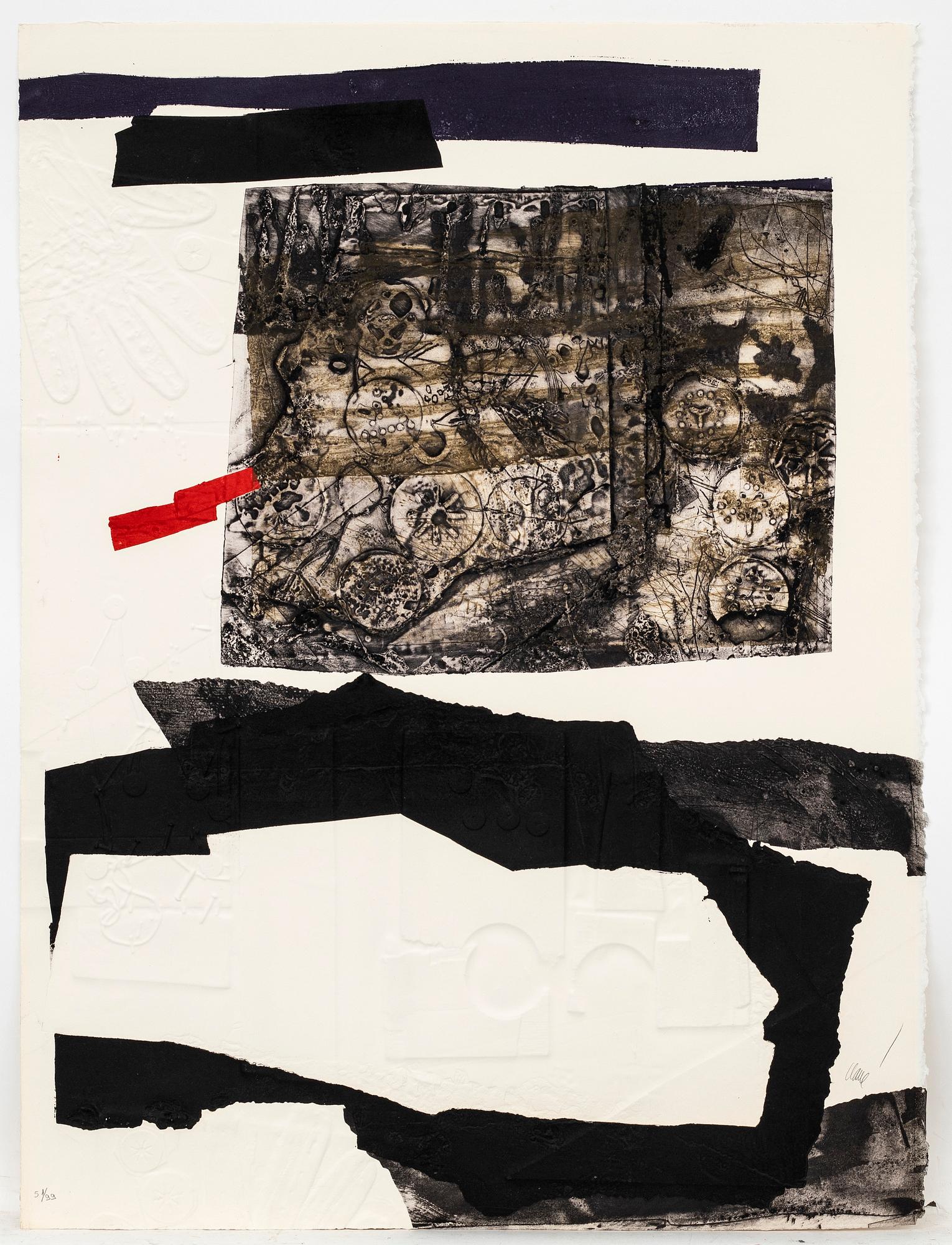 Antoni Clavé, Folder, 10 sheets, "Strange Instruments".