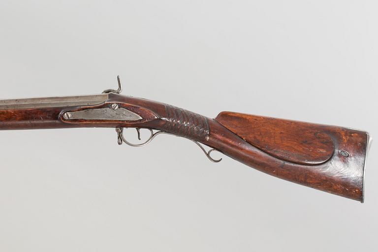 A 19th century rifle.