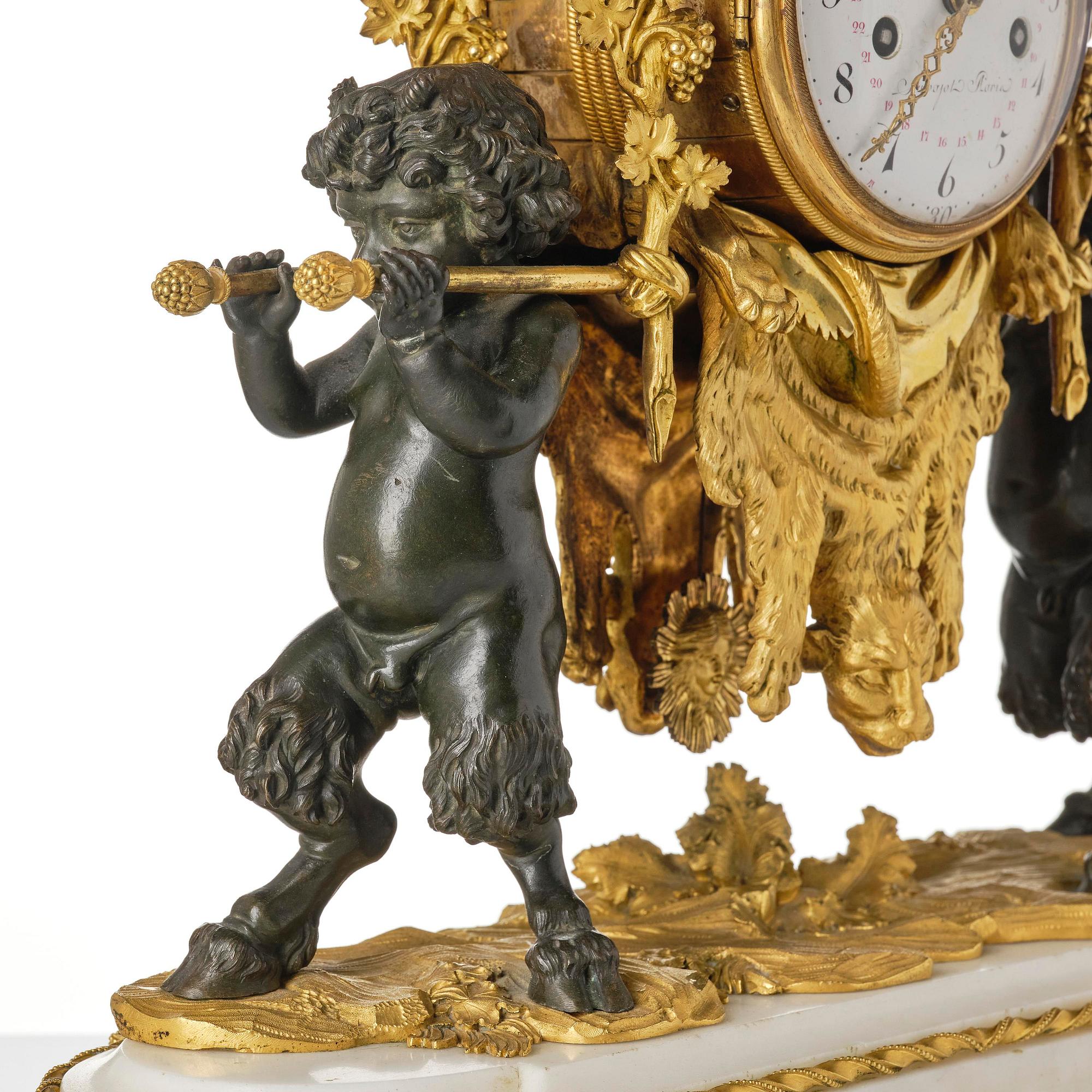 Bordspendyl, Parisarbete, sent 1700-tal, Louis XVI.