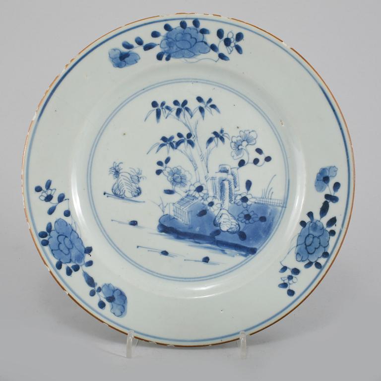 PARTI PORSLIN, 4 delar, Kina, 1700, 1800 och 1900-tal.