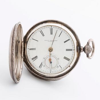 JOHN FORREST, London, "Chronometer maker to the Admirality", pocket watch,ca 58 mm, hunting case,