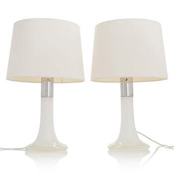 Lisa Johansson-Pape, A pair of 1960s table lamps, model '46-017'  for Stockmann Orno, Finland.