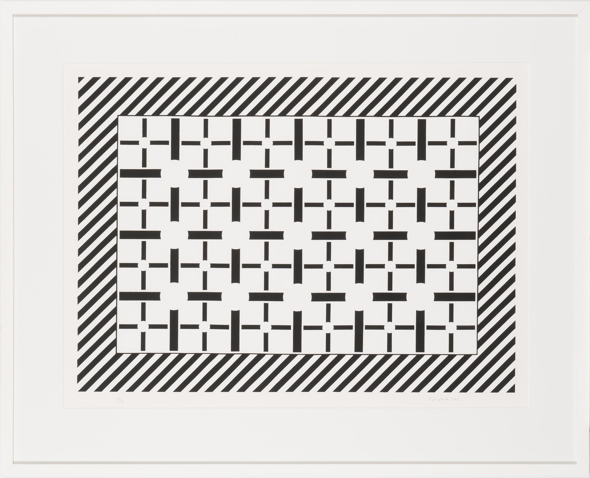 Juhana Blomstedt, silkscreen, signerad och daterad -05, numrerad 15/75.