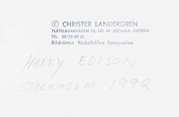 Christer Landegren, Henry Edison, 1992.