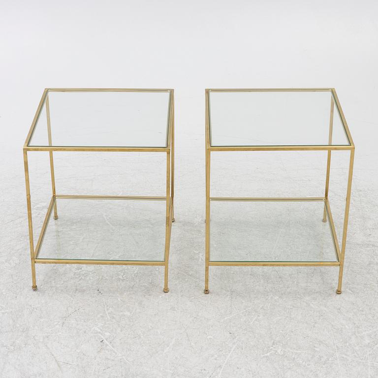 A pair of 'Wing' sofa tables, Ruth & Joanna, contemporary.