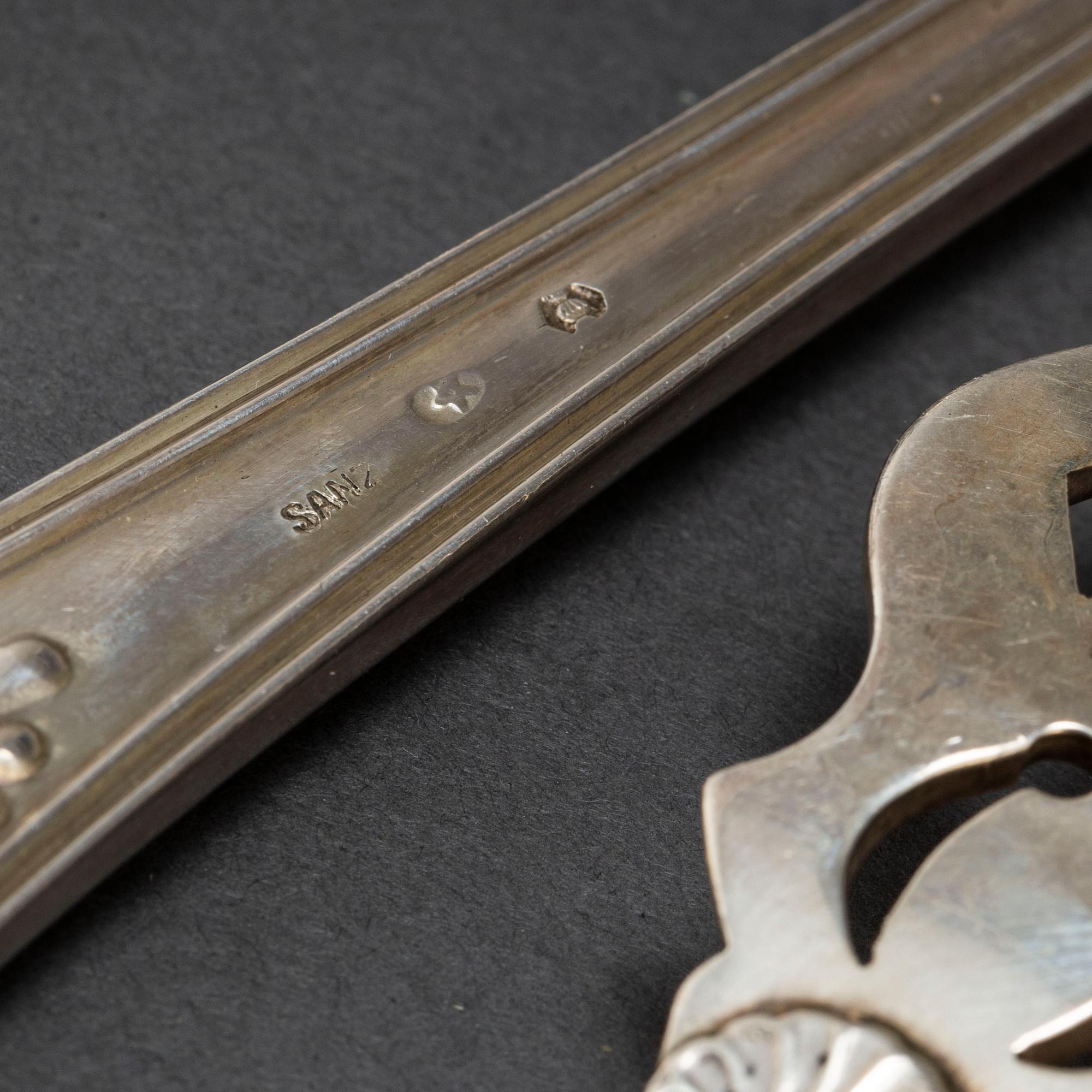 211 psc silver cutlery, Spain, 20th century.